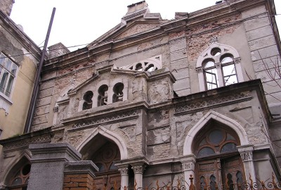 Vue extérieure de la synagogue de Varna en Bulgarie