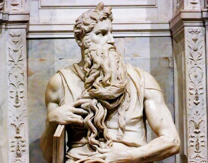 Michel-Ange, Moïse, Eglise Saint Pierre aux Liens, Rome (1513-1516)