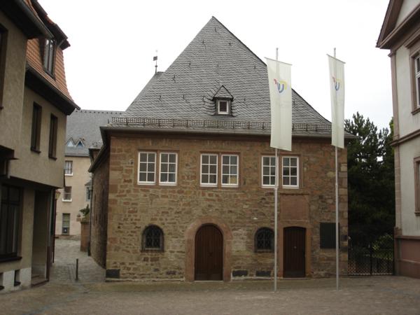 Vue extérieure de la petite synagogue de Worms