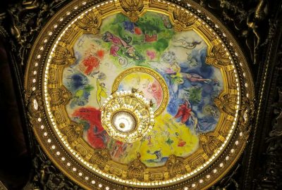 Plafond de Chagall à l'Opéra de Paris