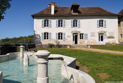 Vue extérieure de la Maison du Mémorial d'Izieu