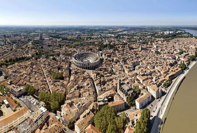 Vue panoramique d'Arles