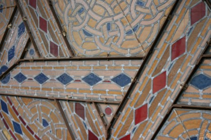 Vitrail de la Synagogue d'Ostende