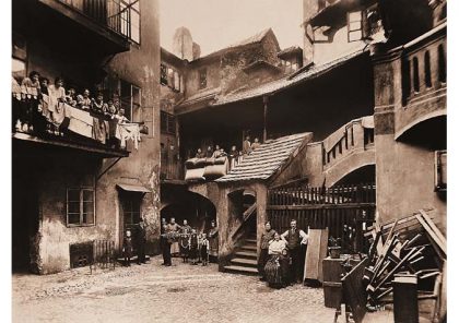 Le ghetto juif de Prague en 1896