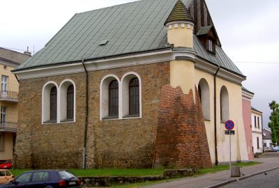 Vue extérieure de la synagogue Stara de Rzeszow