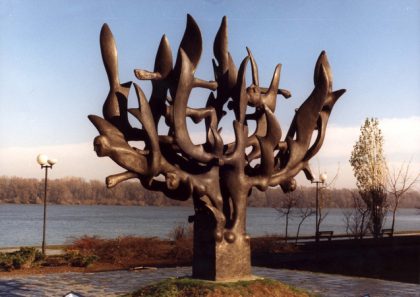 Monument à la mémoire des juifs de Belgrade victime de la Shoah (Nandor Glid), Belgrade