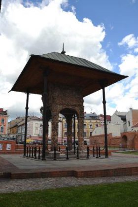 La bimah de la synagogue de Tarnów aujourd'hui