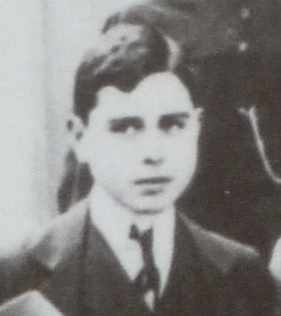 Photo of the young Albert Cohen in Marseille