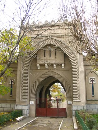 Sephardic cemetery inscribing the important part played by both communities in the city of Bucharest