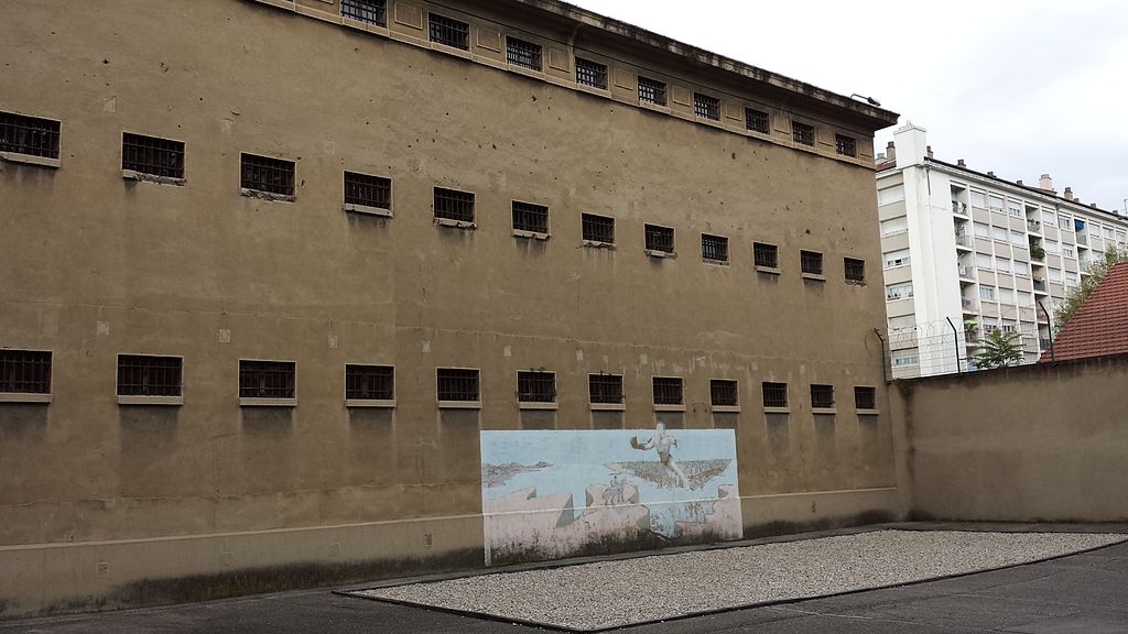 Outside view of the Montluc jail