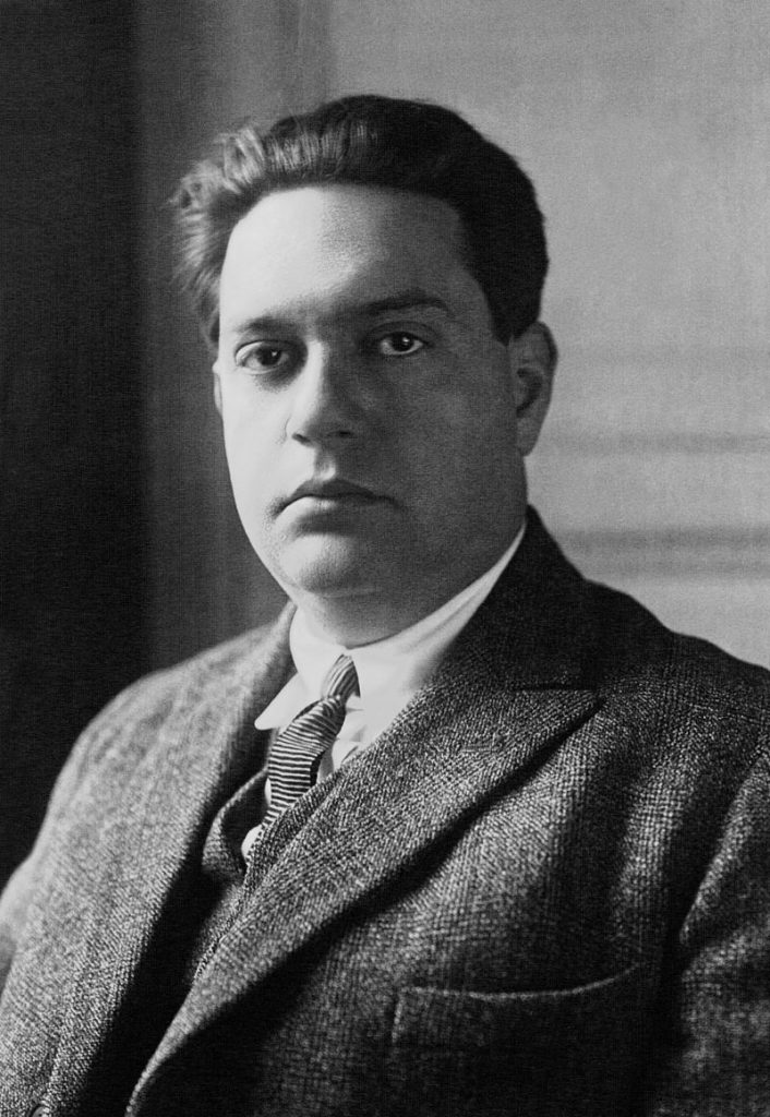 Photo of composer Darius Milhaud