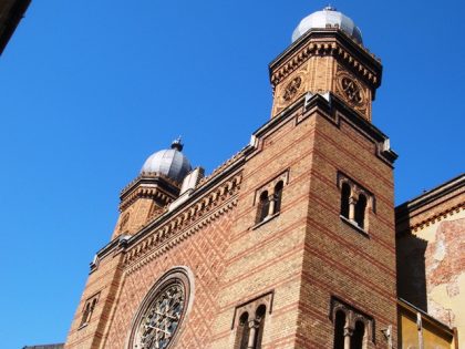 Massive monument located at the heart of the city's remparts, this synagogue is among the three still standing in Timisoara