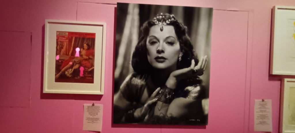 Photo of iconic actress of Austiran origin Hedy Lamarr