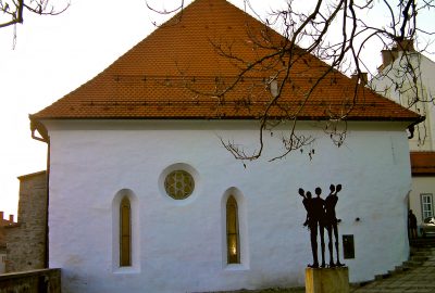 The Maribor synagogue was restored and also hosts a memorial to the victims of the Shoah.