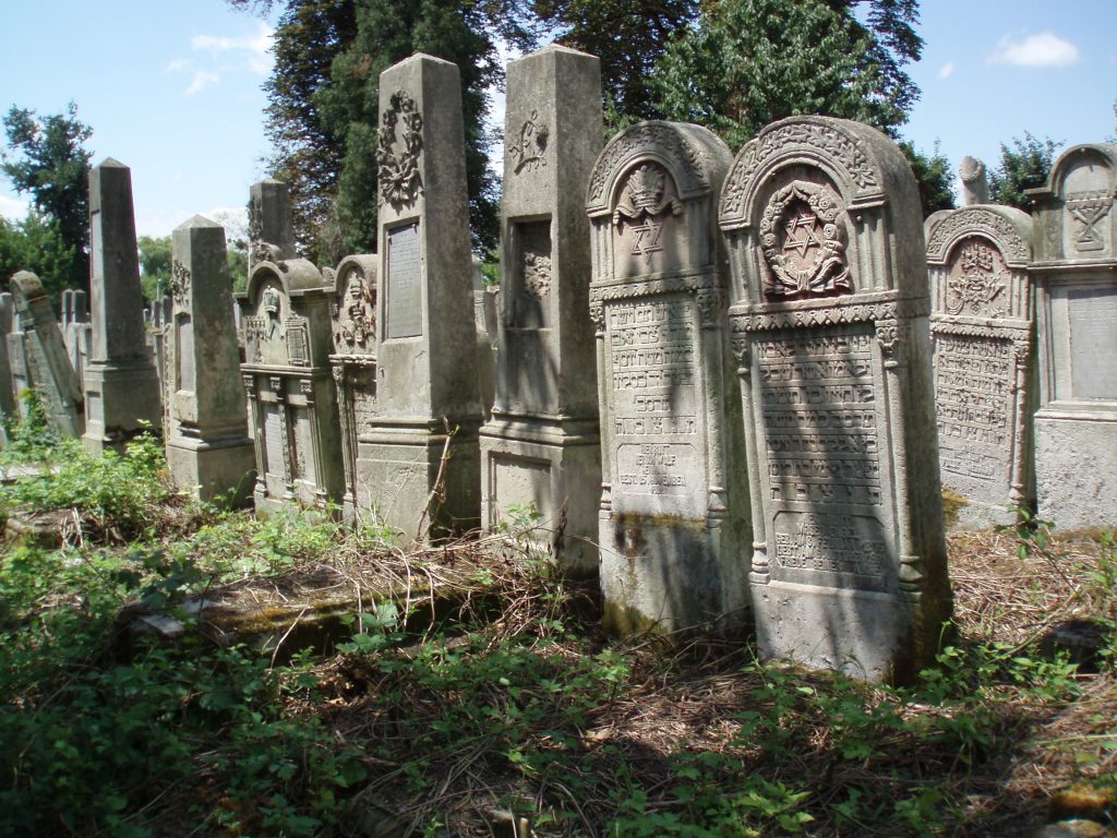 The Jewish cemetery is both impressive and fairly well maintained.