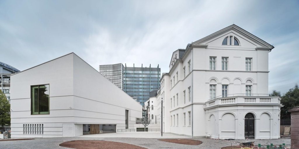 Outside view of the Jewish Museum of Frankfurt