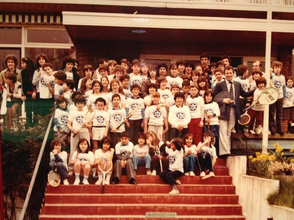 Maccabi tennis club in Antwerp where a generation of players were influenced by the sport's growth and the national champion Sandra Wasserman