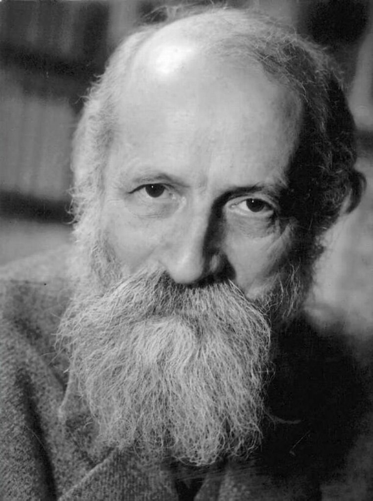 Photo of philosopher Martin Buber