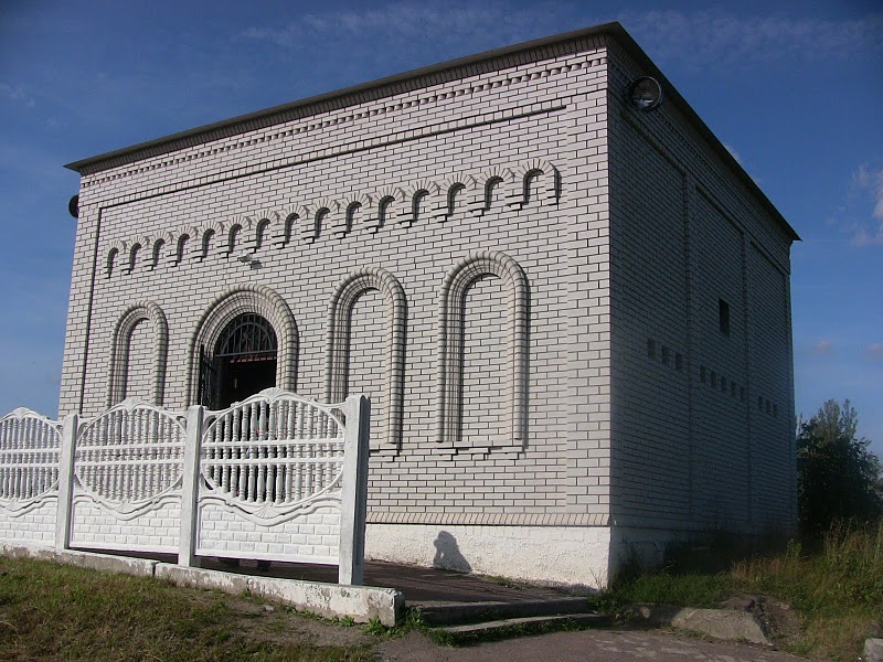 Outside view of the mausoleum of Levi Ytzhok in Berdichev