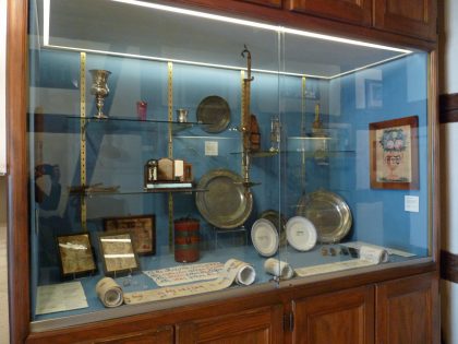 Jewish rite objects displayed at the Alsatian Museum