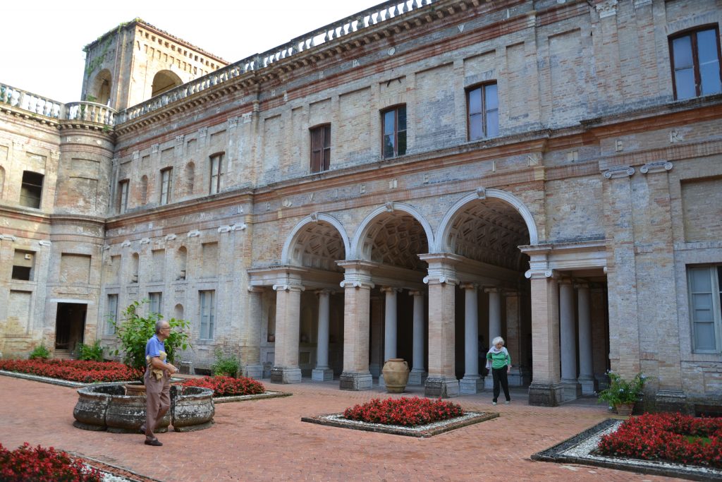 Outside view of the Villa Imperiale in Pesaro