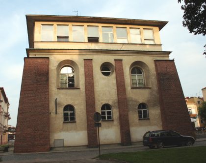 Outside view of the Rzeszow synagogue 