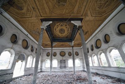 Inside view of the restored synagogue of Samokov