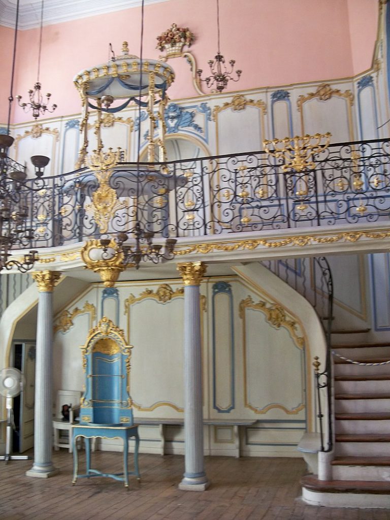 Steps of the famous Cavaillo synagogue