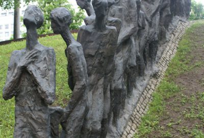 Holocaust memorial monument of Minsk
