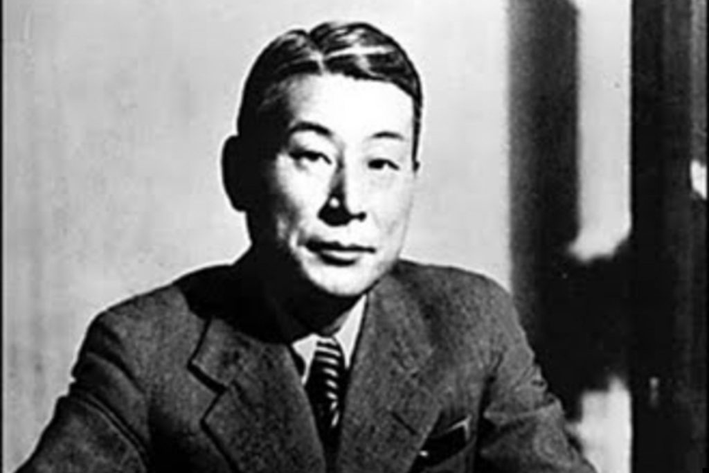 Portait of Sugihara who saved many Jews during the Holocaust