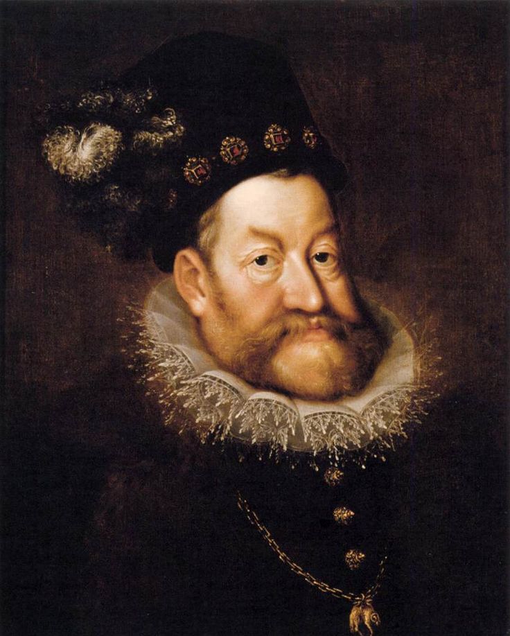 Portrait of Czech leader Rudolf II