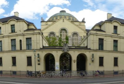 Large view of the synagogue of Augsburg