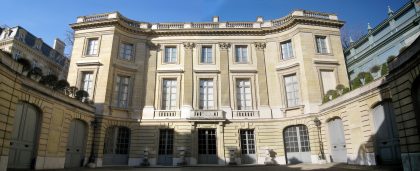 Vue extérieure de l'immeuble accueillant le Musée Nissim de Camondo du nom du fils d'un grand personnage parisien, amateur d'art et mécène