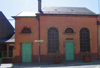 Outside view of the synagogue of Sarrebourg