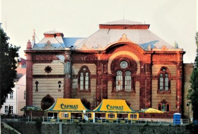 Outside view of the ancient synagogue