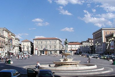 Panoramic view of Aquila