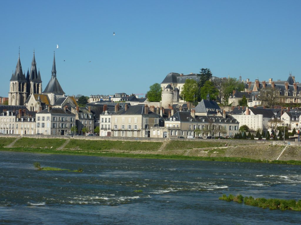 Panoramic view of Blois