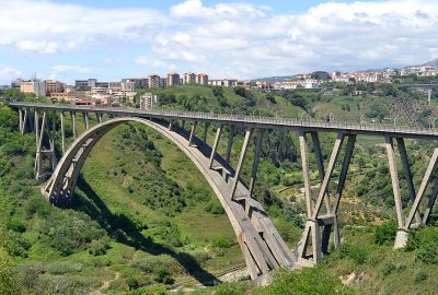 Catanzaro and its bridge