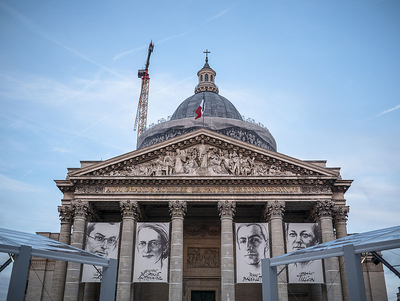 Ceremony honoring Jean Zay at the Pantheon