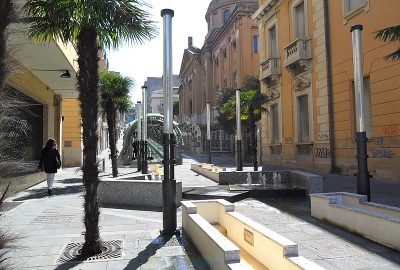 View of the Via Giudecca in Reggio