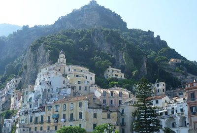 Panoramic view of Amalfi