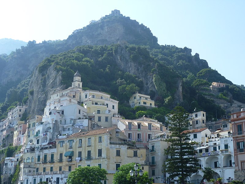 Panoramic view of Amalfi