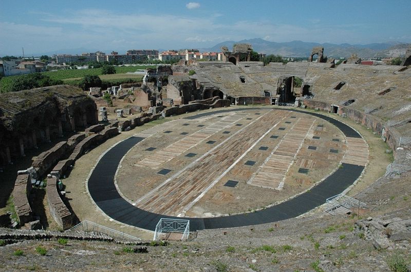 Antiqua amphitheatre of Capua