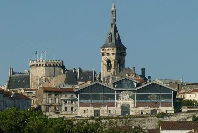 Panoramic view of the city of Angouleme