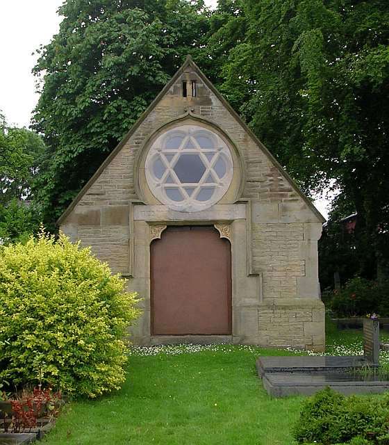 Outside view of Bradford's Jewish chapel