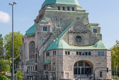 synagogue de style byzantin, construite en 1913