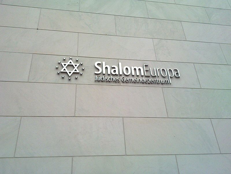 Outside view of the cultural center Shalom Europa