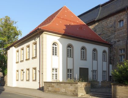 The city has a beautiful baroque synagogue that was built in 1759.