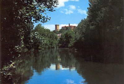 View of the river in Monforte