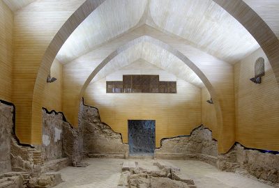 Inside view of the synagogue of Lorca